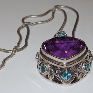 ミモザShankari シルバー ペンダント ルビー オパール Shankari Jewelry - Etsy