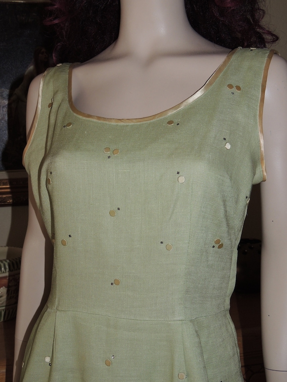 1950s JERRY GILDEN Spectator Rhinestone Embellishe