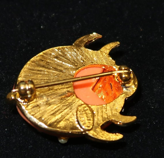 1970s Kenneth Lane Lady Bug Brooch - image 4