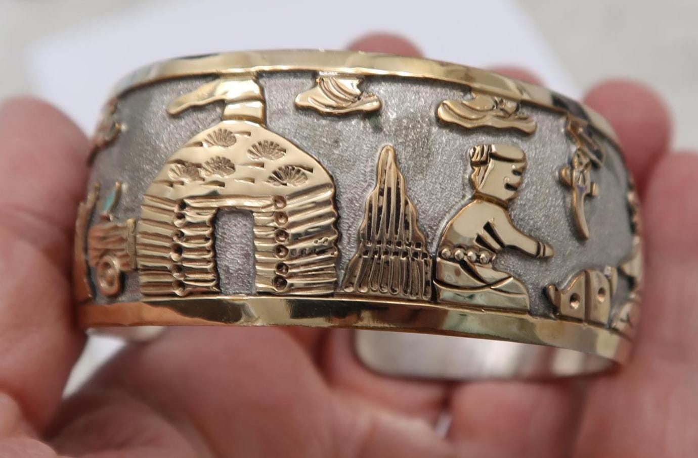 アクセサリー Vintage Floyd Becenti Indian Ring Vintage Floyd Becenti Indian Ring