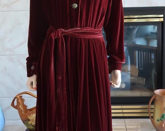 Boutique GIVENCHY Paris Red Wool Dress, Made in France - Etsy