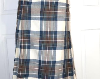 Aljean of Canada Tartan Skirt/Kilt tag size 8