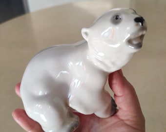 ヴィンテージ ロシア ロモノーソフ磁器工場 LFZ ベア カブ - Etsy 日本