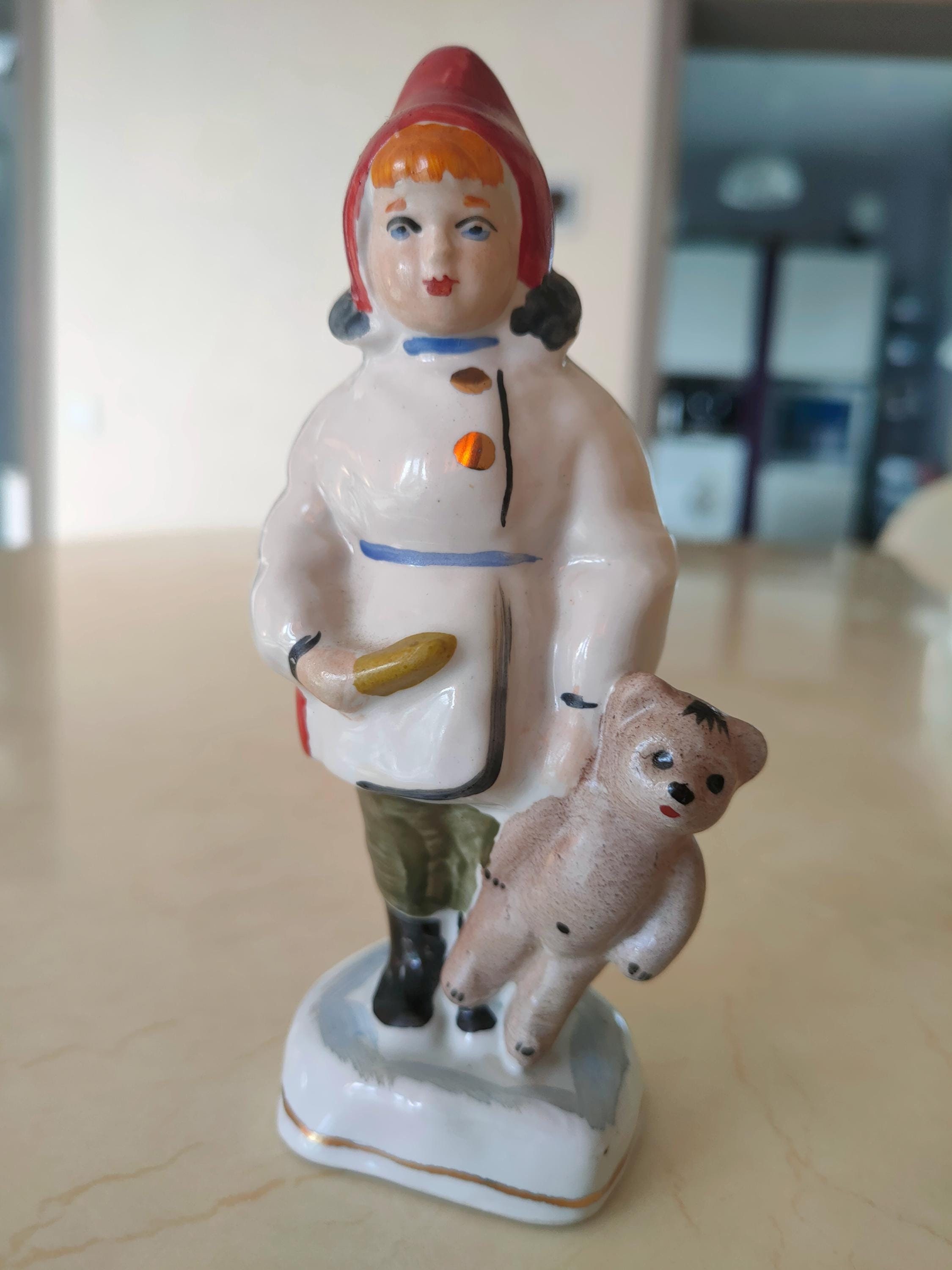 Vintage teddy bear porcelain figurines - Etsy 日本