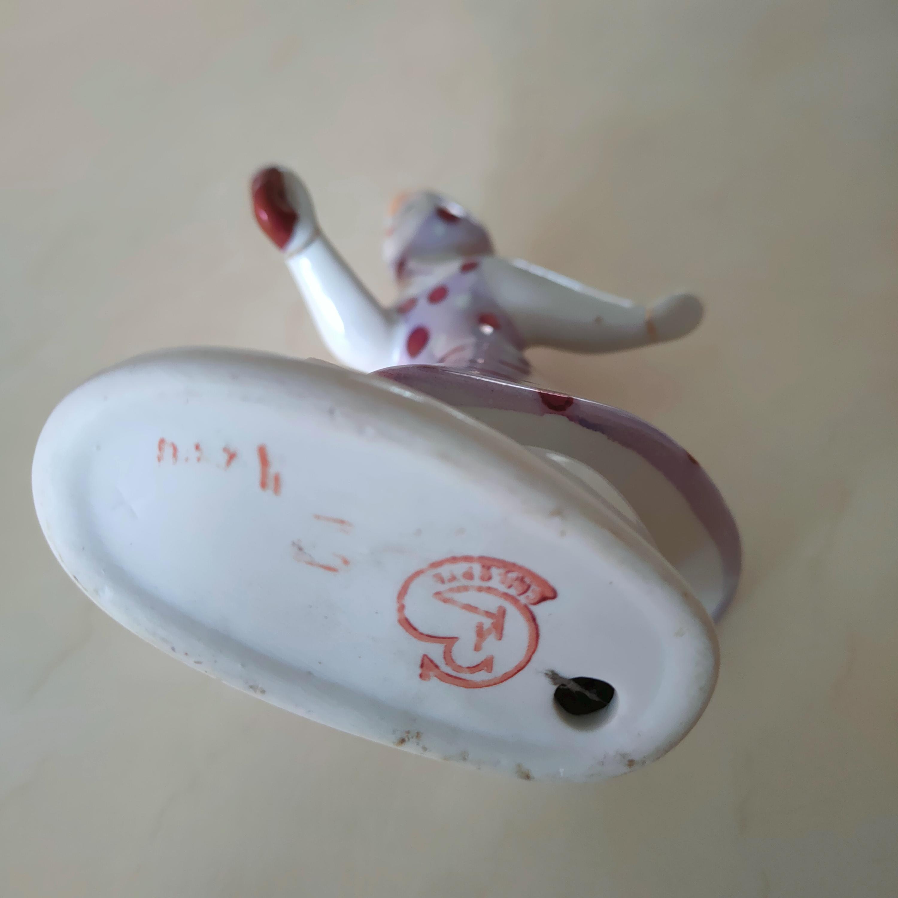 ソ連、ロシア製　磁器像　ダンサー　ビンテージ ソ連、ロシア製 磁器像 ダンサー ビンテージ