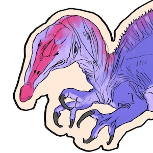 Stickers Prideosaurus: sbinosaurus