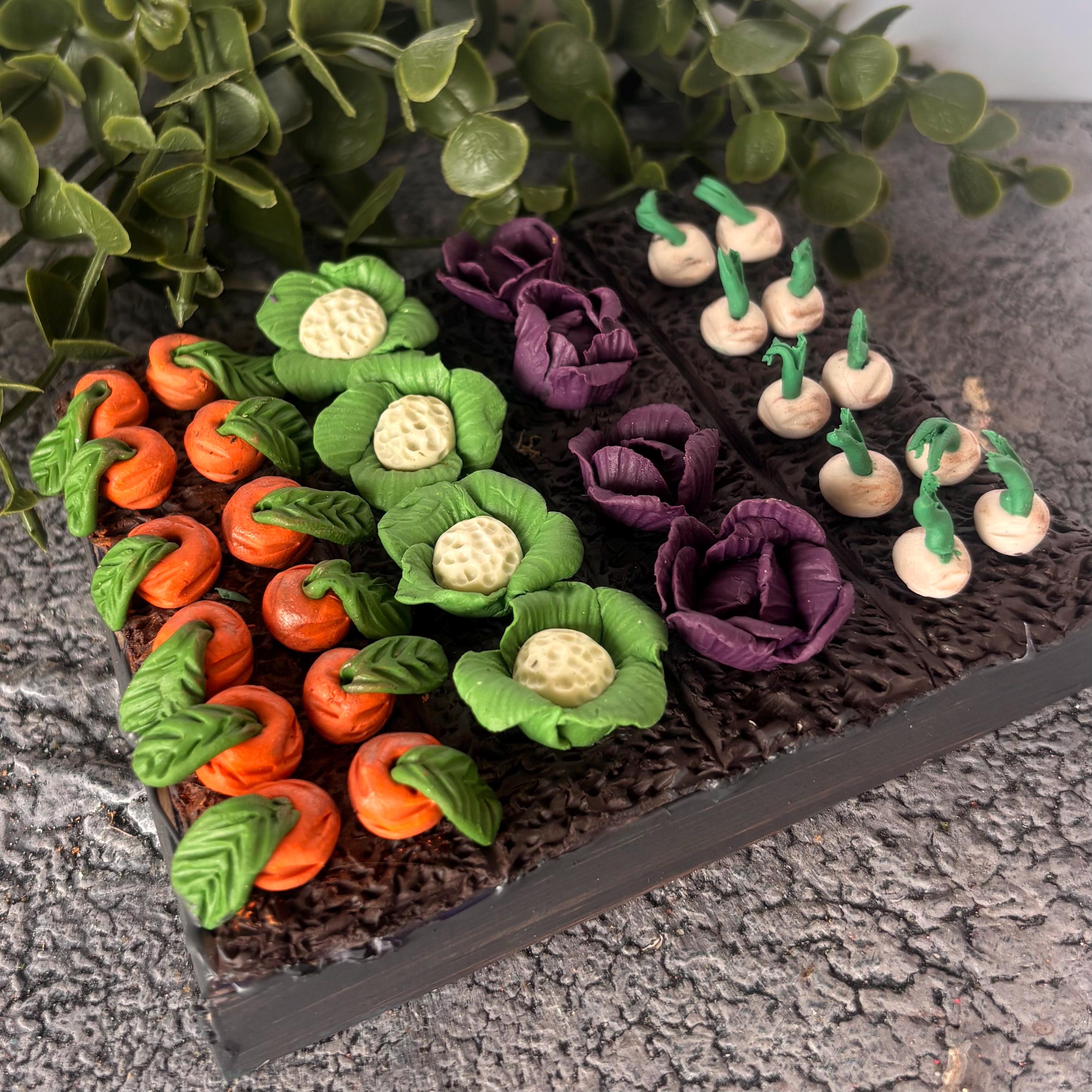 Miniature Vegetable Garden - Etsy