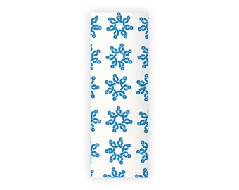 Toncoin Snowflakes Wrapping Paper  | Crypto Gift | Luxury | Cryptocurrency | Trader | BTC | SOL |  Bitcoin | Gift Wrap | TON