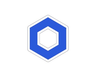 Chainlink Sticker | Crypto Trading, Investor Gift