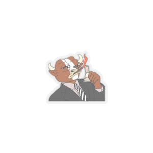 Mumu the boss Sticker