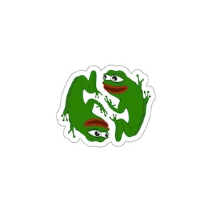 Koi Pepe Aufkleber | Händler | Handel | Anker | Krypto-Geschenk | Luxus | Währung | Händler | BTC | SÜSSE | Pepe | Memecoin