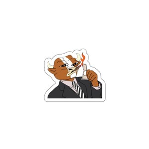 Mumu the boss Sticker
