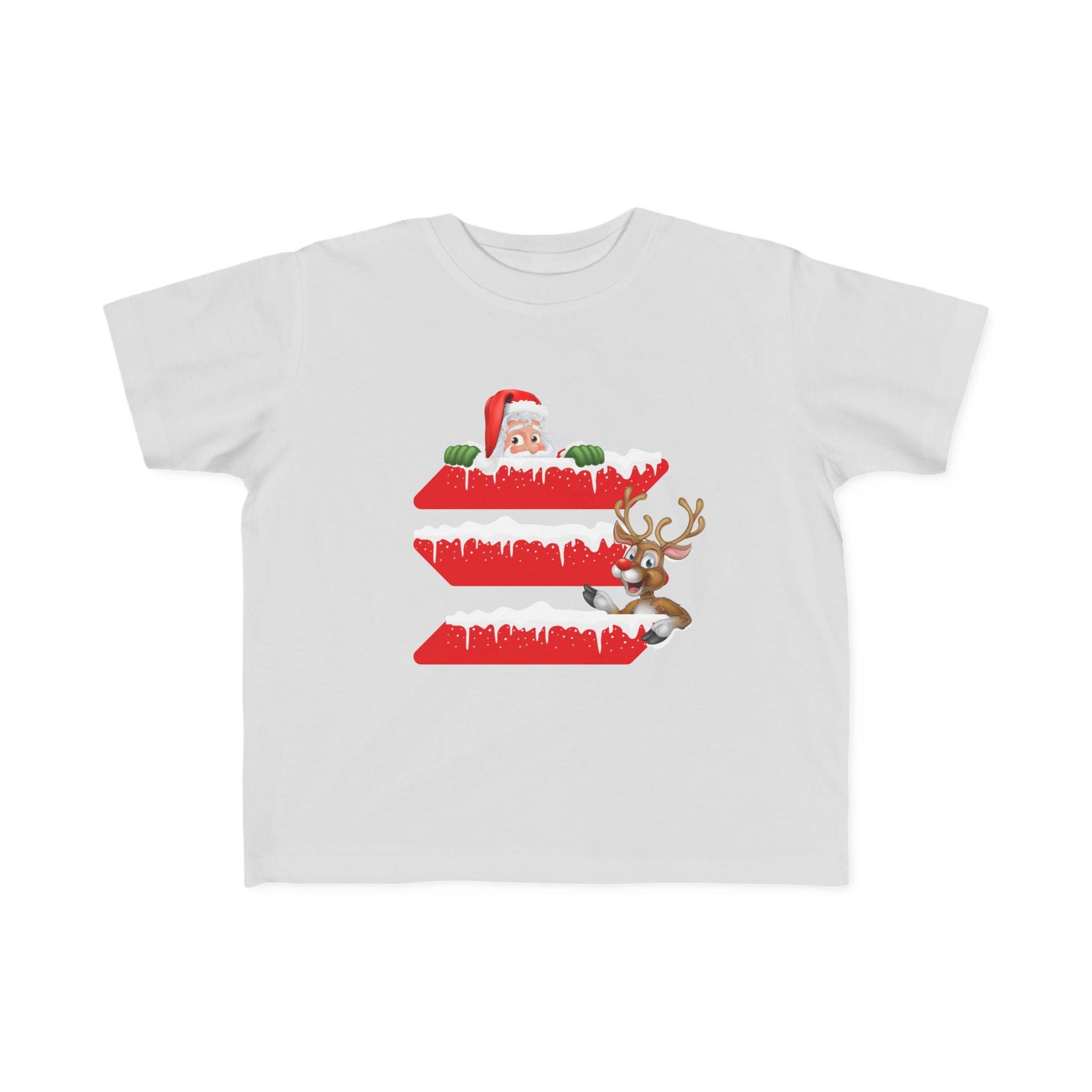 Solana Santa Toddler Tee | Crypto Gift | Streetwear | Cryptocurrency | Trader | BTC | ETH | SOL  | Blockchain | Eco-Friendly | Apparel