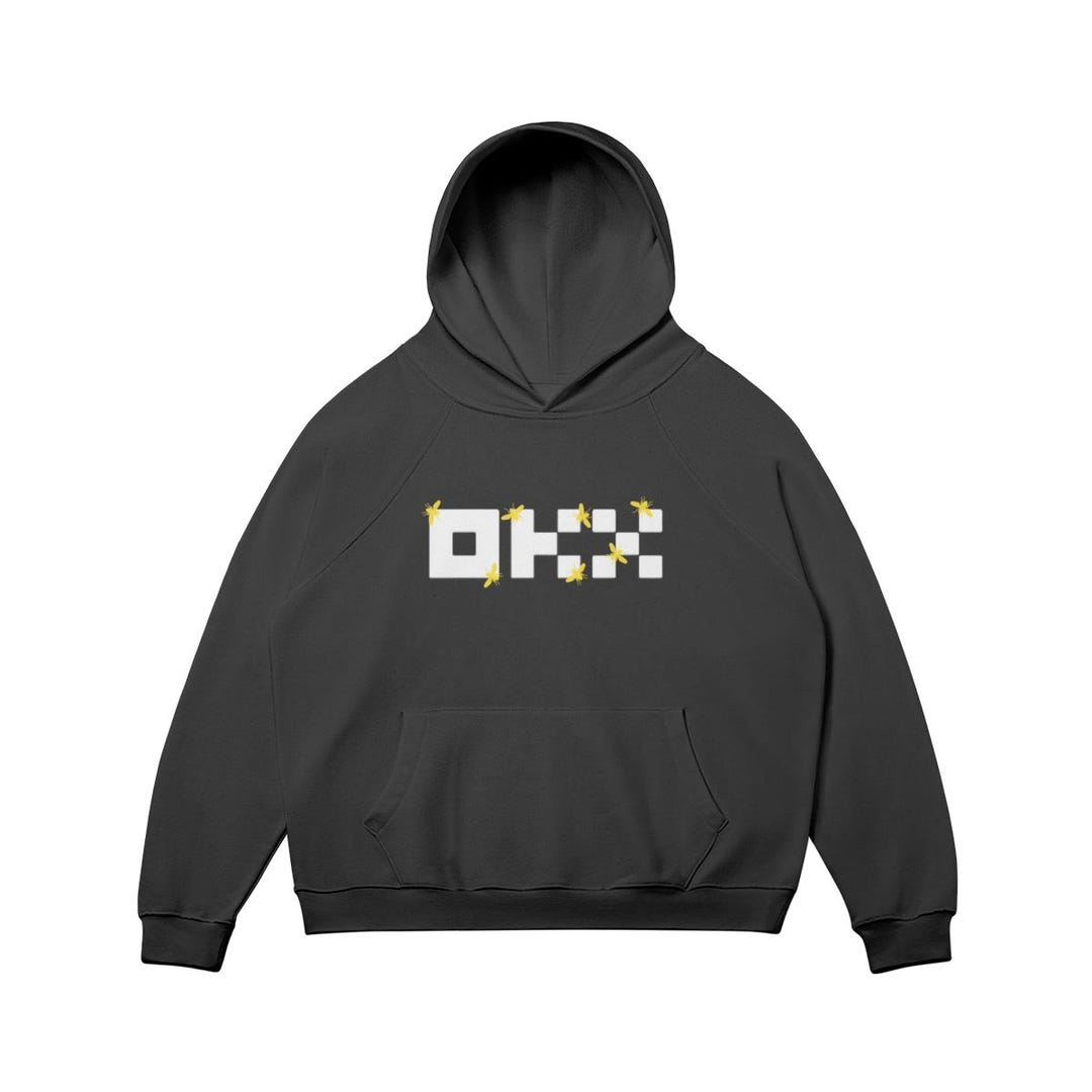 OKX Hive Hoodie | Crypto Gift | Luxury | Cryptocurrency | Hoodie | Trader |  BTC | ETH | Eco-Friendly | Apparel | Bee - Etsy Polska
