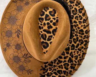 SOMETHING SPECIAL Wool Hat Camel with Animal Print Hat Band Fendi Wool Hat - Camel - 26% Off | Editorialist main image 4