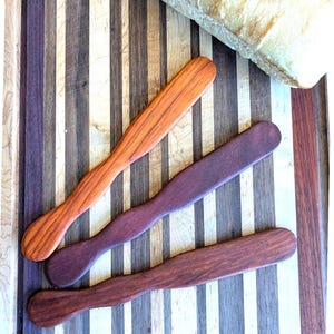 Handcrafted 11 inch Specialty Sourdough Spurtle - Artisan Bread Tool, All Natural Wood