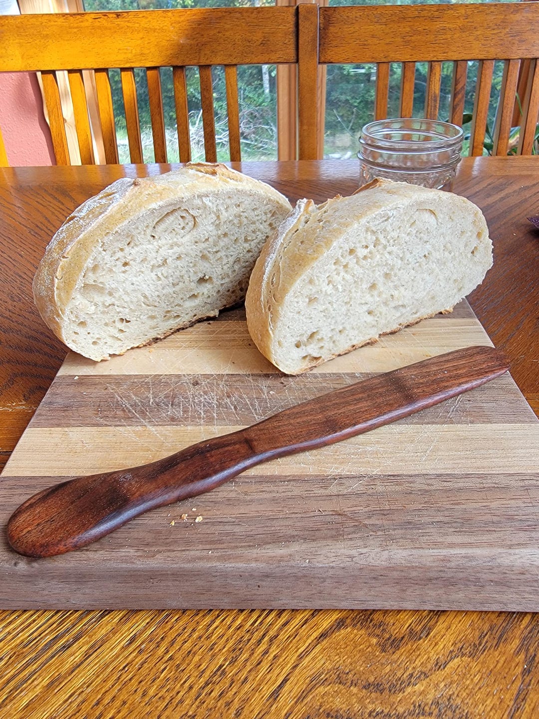 Handcrafted 11 Inch Sourdough Spurtle – All Natural Artisan Bread Tool ...