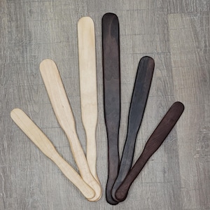 Handcrafted Sourdough Spurtle Set – Natural Wood Artisan Bread Tool