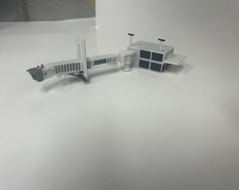 1/400 AirPort Remote Aircraft stand w/jetbridge