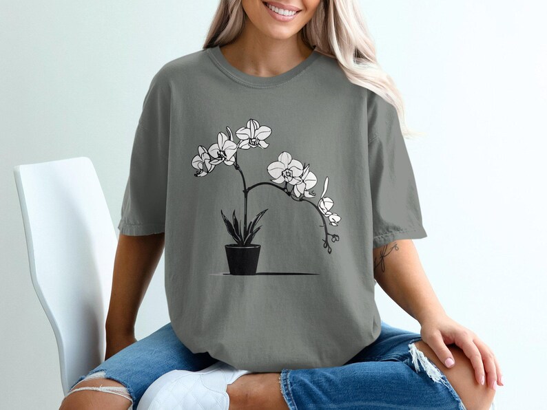 Orchid Bow & Cross Graphic Tee