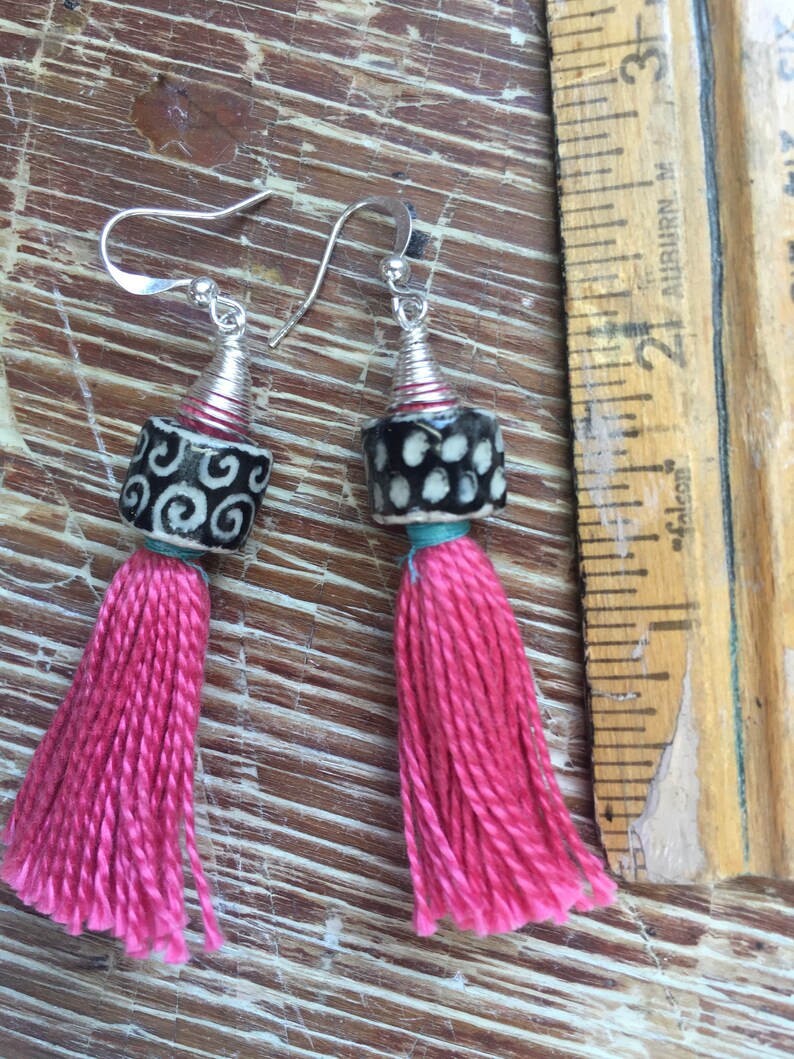 Pink Earrings