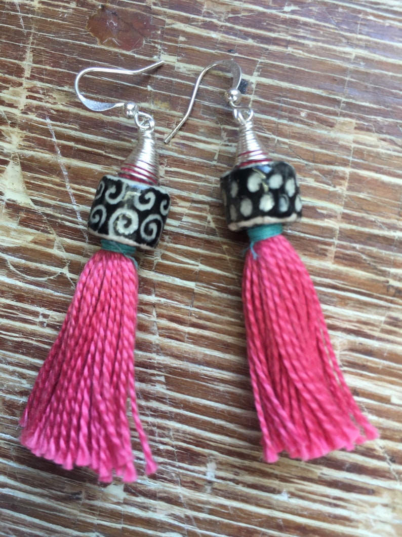 Pink Earrings