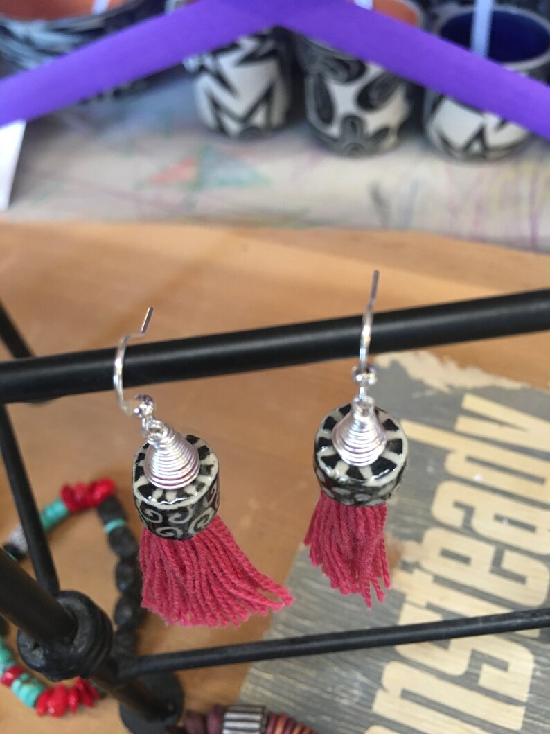 Pink Earrings