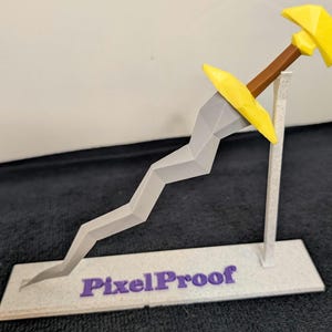 Old School RuneScape Osmumten’s Fang – Custom Name Display Stand