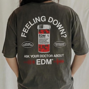 Comfort Colors® EDM Shirt, Funny Rave Shirt, Music Graphic Tee, Festival EDM Shirt, Trendy Aesthetic Shirt