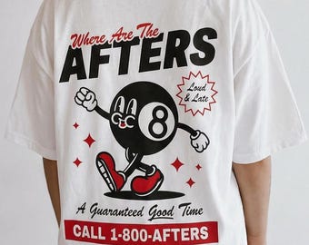 Camiseta Comfort Colors® Afters, atuendo para festivales, camiseta para raves, camiseta techno, camiseta edm