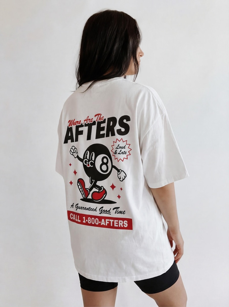 Comfort Colors® Afters Shirt, Festival Outfit, Rave Shirt, Techno Shirt, edm Shirt image 4