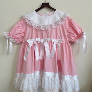 Robe courte rose clair personnalisée pour adulte - N° 2