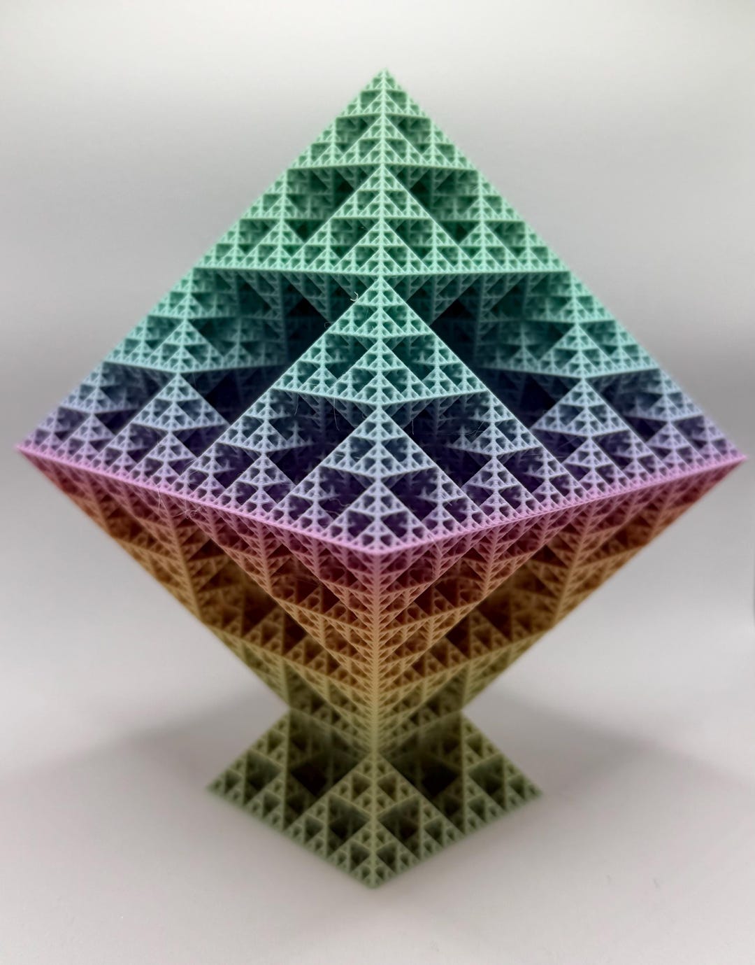 Fractal Pyramid - Multiple Sizes and Colors Available - Etsy
