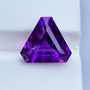 Amethyst Billionen Facettierter Schliff 6,55 Cts. Edelstein 12x14x8 MM - Ideal für Statement Ringe und Custom Designs
