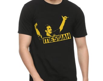 Lionel Messi Messiah-T-shirt, heren- damesmaten