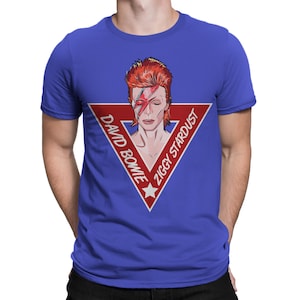 David Bowie Ziggy Stardust T-Shirt, Men&#39;s Women&#39;s Sizes