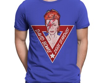 David Bowie Ziggy Stardust T-Shirt, Men's Women's Sizes