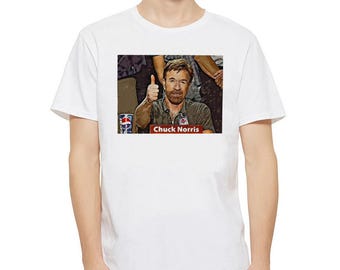Chuck Norris Thumbs Up T-Shirt, Men's and Women's Sizes (CHN-301370)