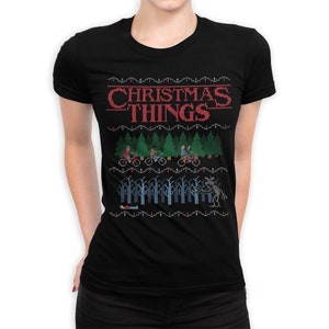 Christmas Things Sweater T-Shirt, Cool X-Mas Gift Shirt, Men&#39;s Women&#39;s Sizes (NOV-22331)