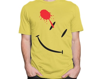 Camiseta de Watchmen "El Comediante Sonrisa", tallas para hombre y mujer (COM-98257)
