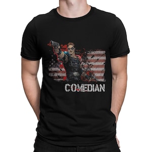 The Comedian Watchmen T-Shirt, Men&#39;s Women&#39;s Sizes