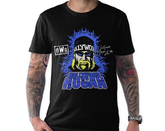 Hulk Hogan Hollywood Hogan T-Shirt, Men's Women's Sizes (DSN-654030)