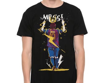 Lionel Messi Art-T-shirt, herenmaten (MES-852003)