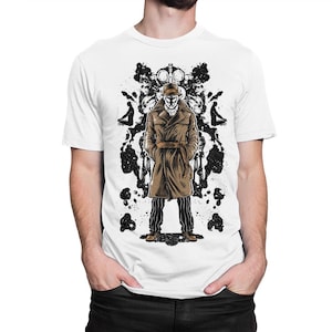 Watchmen Rorschach Art T-Shirt, Men&#39;s Women&#39;s Sizes