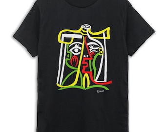 Pablo Picasso Camiseta Jacqueline T-Shirt, Men's Women's Sizes (PAB-434557)