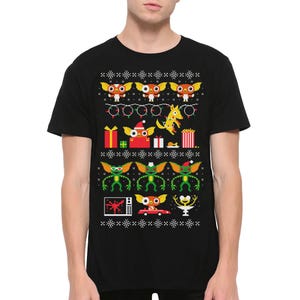 Gremlins Ugly Christmas T-Shirt, X-Mas Gift Shirt, Men&#39;s Women&#39;s Sizes