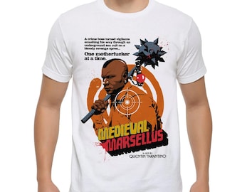 Camiseta Pulp Fiction Medieval Marsellus, tamanhos masculino e feminino (MUV-098213)