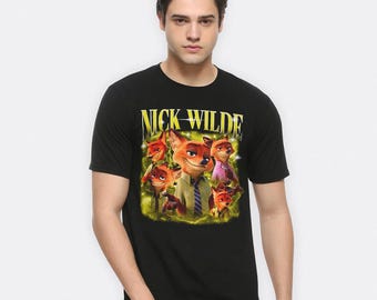 Zootropolis Nick Wilde T-shirt, herr- och damstorlekar (ZTP-506821)