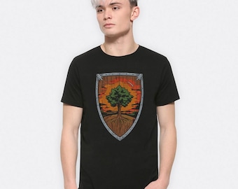 A Knight of the Seven Kingdoms T-Shirt, Duncan The Tall Shield Shirt, Men's Women's Sizes (KSK-091173)