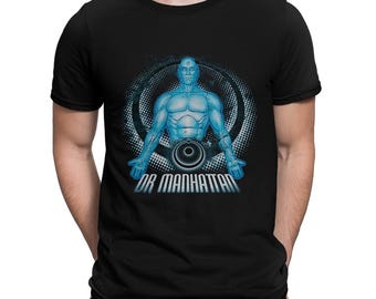 Dr Manhattan Watchmen T-Shirt, Men's Women's Sizes